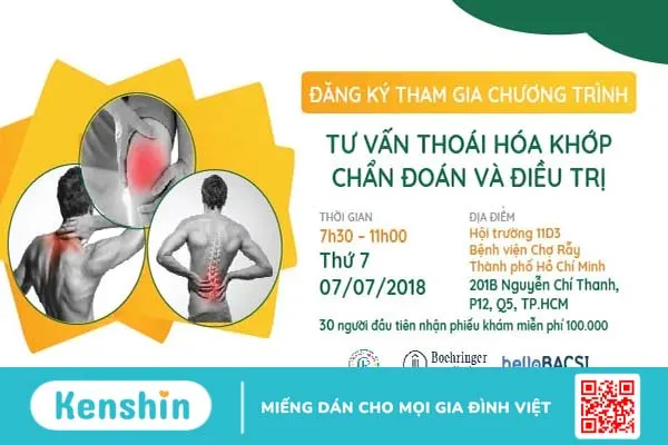 10 bí quyết hữu ích trong cuộc sống cho người bệnh thoái hóa khớp