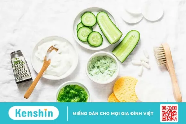 10 lợi ích đắp mặt nạ dưa leo cho da cùng 3 công thức đơn giản