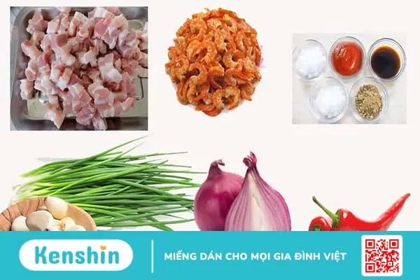 2 cách làm kho quẹt tôm khô tóp mỡ bá cháy