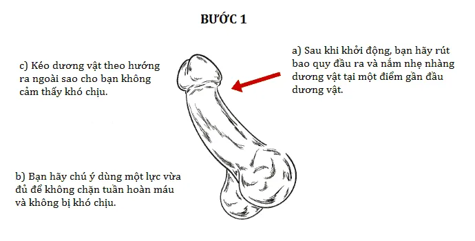 7 cách tăng kích thước cậu nhỏ bằng tay tự nhiên, không cần thuốc