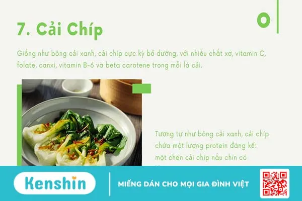 8 loại rau củ giàu protein nhất cho người ăn chay