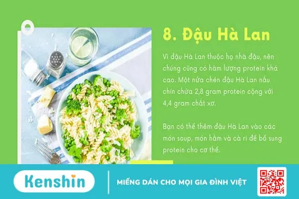 8 loại rau củ giàu protein nhất cho người ăn chay