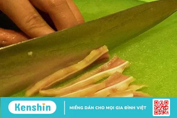 Cách làm giò thủ tai heo giòn dai đậm vị ăn hoài không ngán