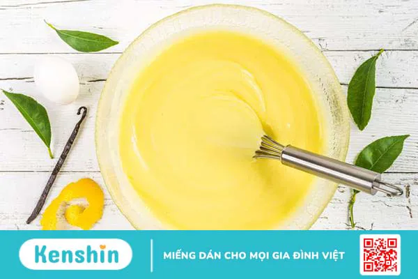 Cách làm kem trứng vô cùng đơn giản, thơm ngon, béo ngọt cho bé