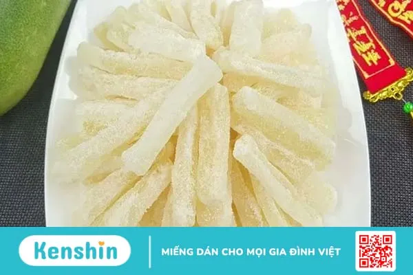 Cách làm mứt bí đao thanh mát, giòn ngon