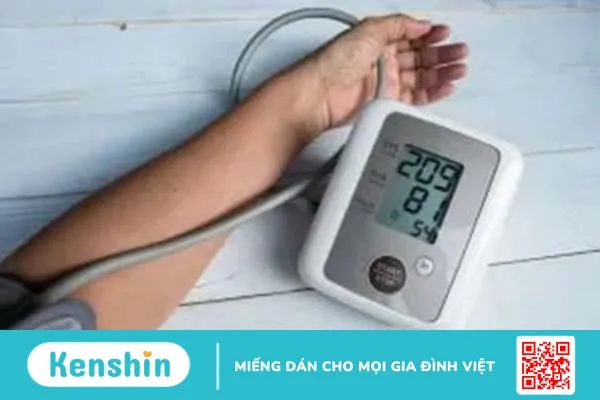 Chỉ số huyết áp trung bình theo độ tuổi