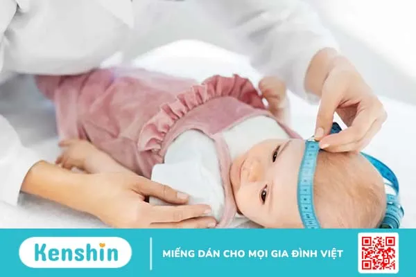 Chu vi vòng đầu của trẻ từ sơ sinh đến 36 tháng tuổi