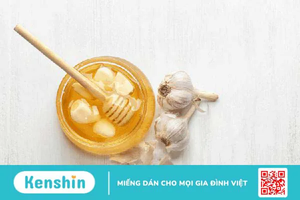 Công thức tỏi ngâm mật ong trị cảm cúm