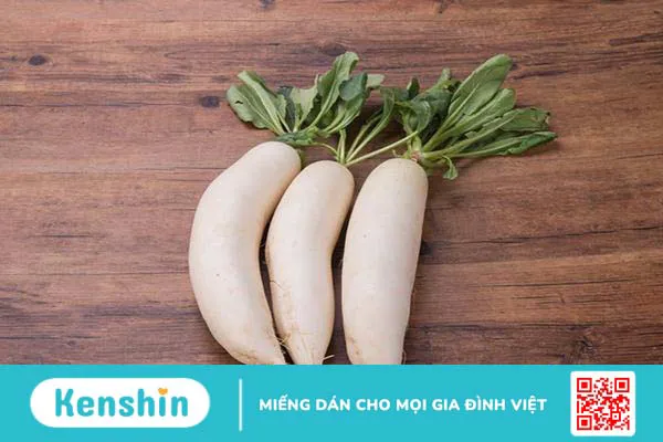 Củ cải trắng: Công dụng và cách dùng