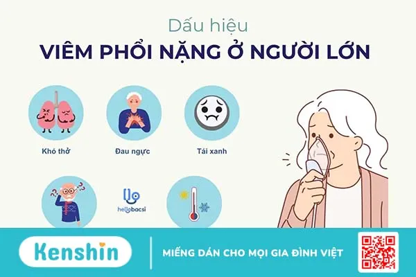 Dấu hiệu viêm phổi nặng ở người lớn tuổi – nhận biết để bảo vệ tính mạng