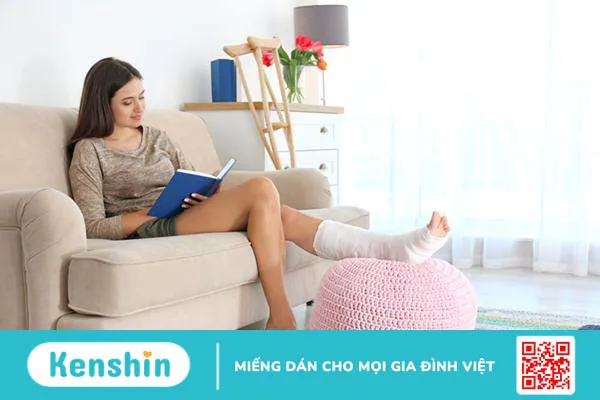 Gãy xương mắt cá chân