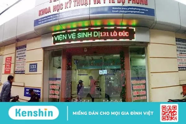 Hướng dẫn khám chữa bệnh ở Viện Vệ sinh dịch tễ Trung ương