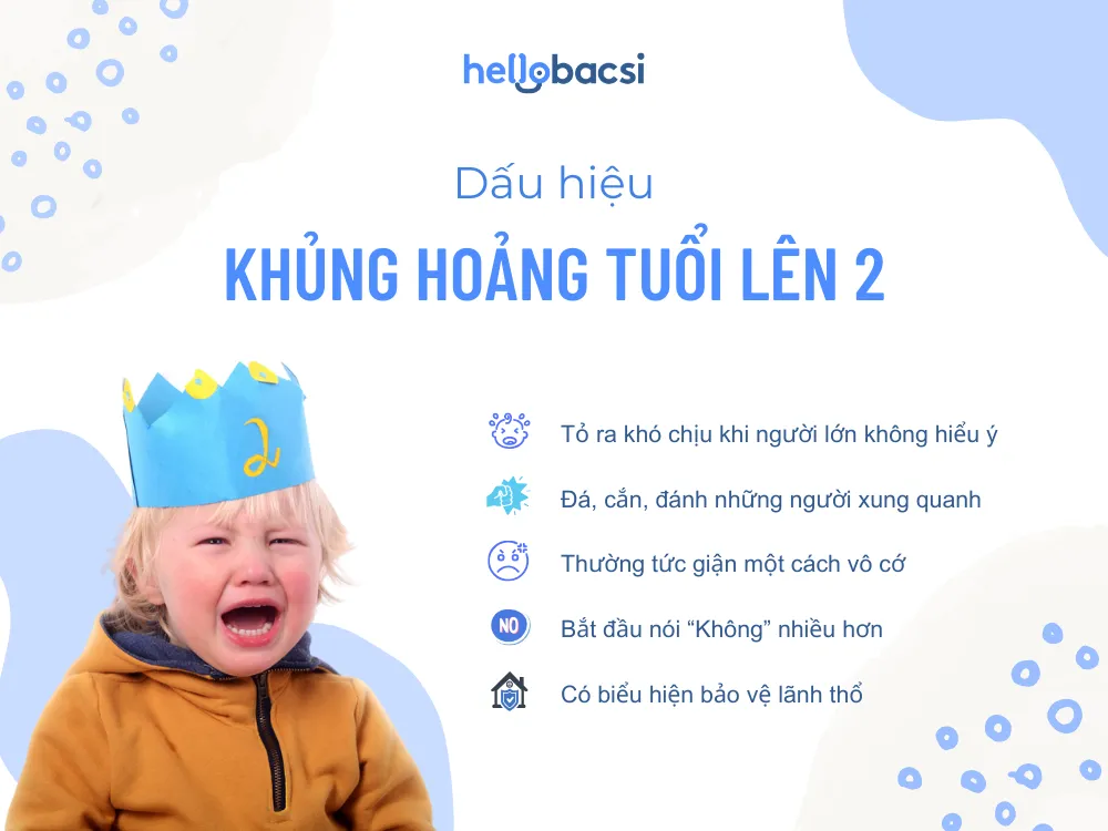 Khủng hoảng tuổi lên 2: Bí quyết cùng con bước qua thật nhẹ nhàng