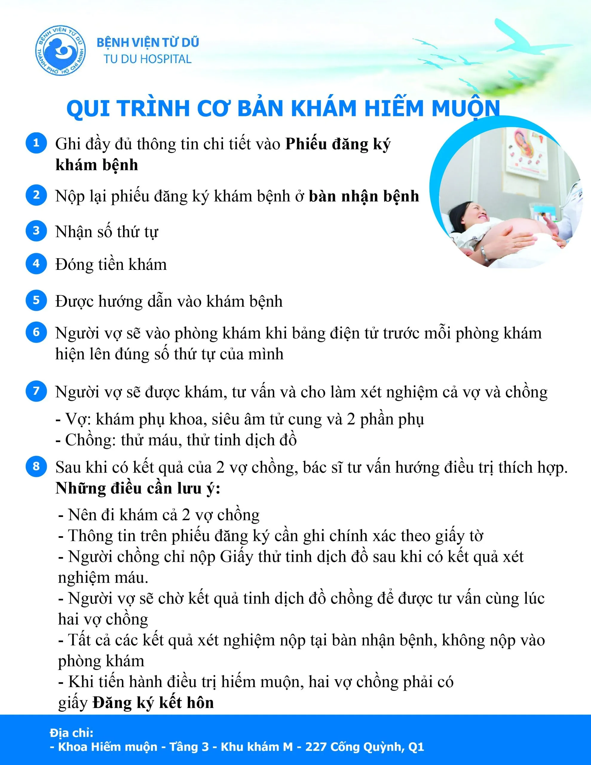 Kinh nghiệm đi khám dịch vụ Bệnh viện Từ Dũ và chữa hiếm muộn