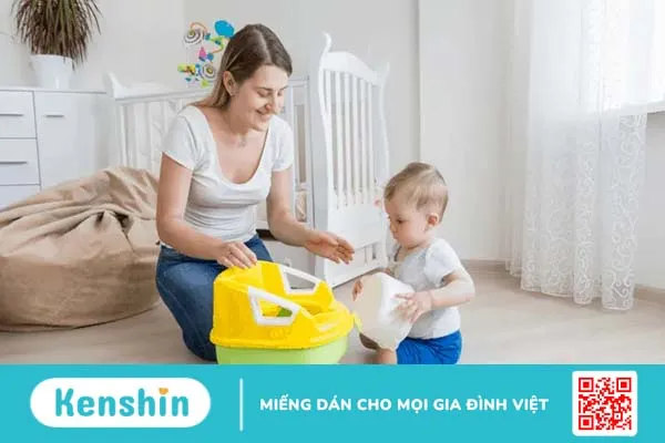 Kinh nghiệm tập em bé ngồi bô hiệu quả của các bà mẹ bỉm sữa