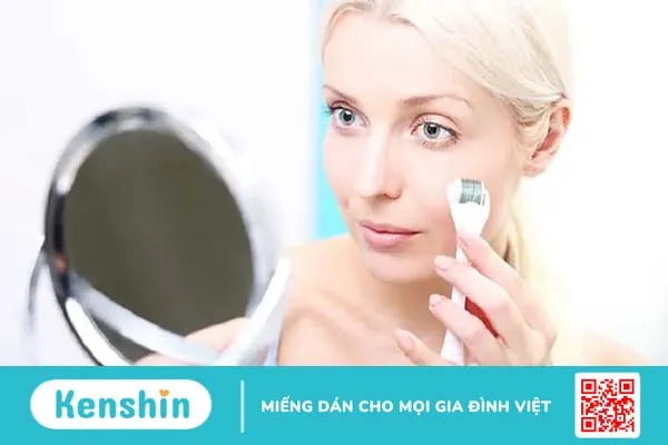 Lăn kim siêu vi điểm: Giải pháp trị sẹo và làm đẹp da