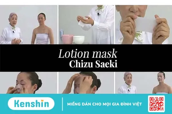 Lotion mask: Thần dược từ bậc thầy chăm sóc da số 1 thế giới Chizu Saeki