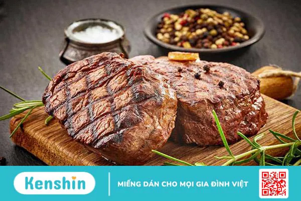 Người bị ho ăn thịt bò được không?