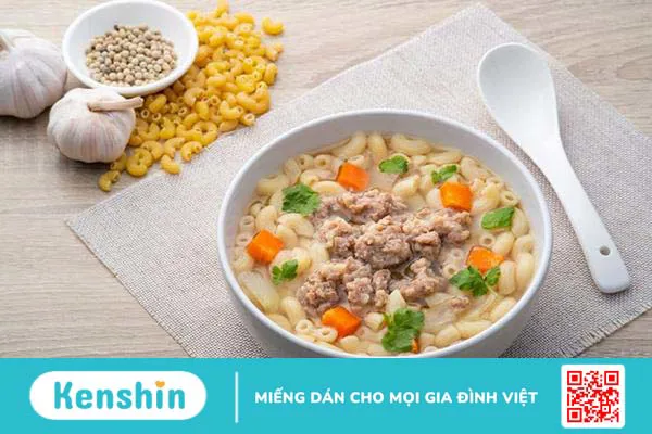 Những cách nấu nui cho bé thơm ngon, đầy đủ chất dinh dưỡng