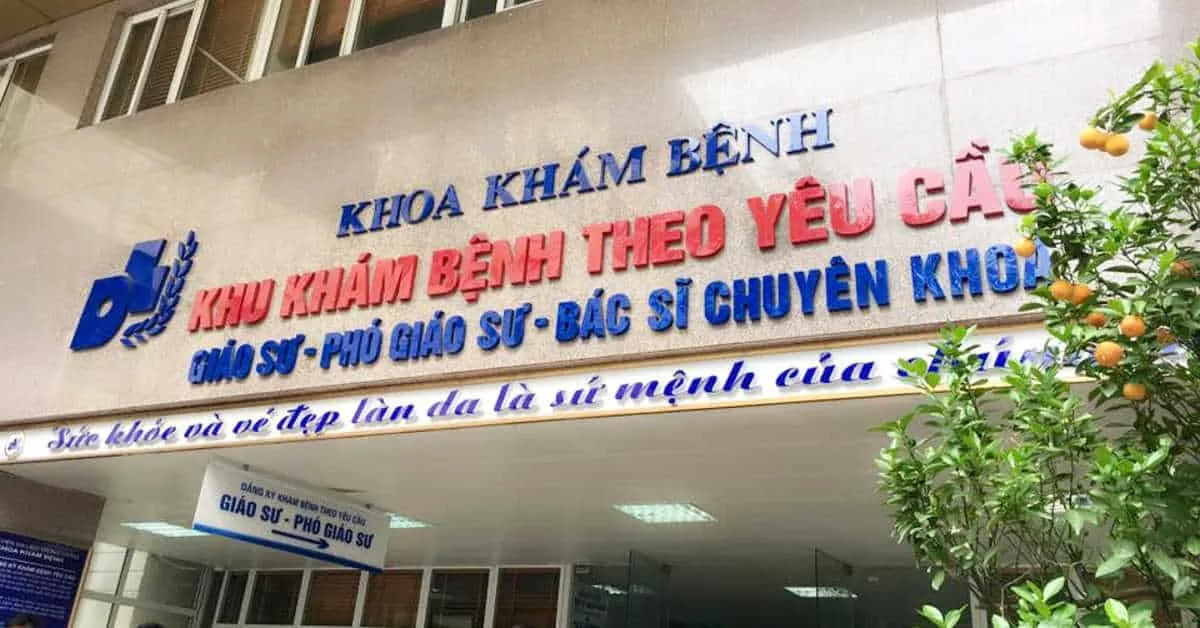 Review top 9 bệnh viện, phòng khám da liễu uy tín ở Hà Nội