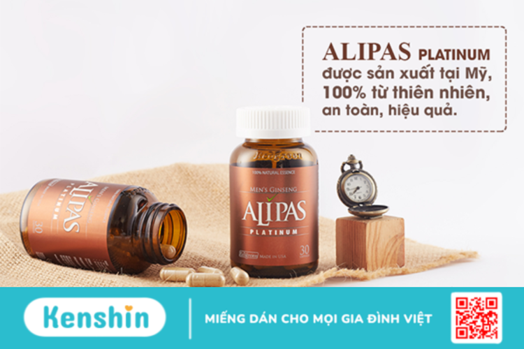 Sâm Alipas Platinum làm chậm quá trình mãn dục nam