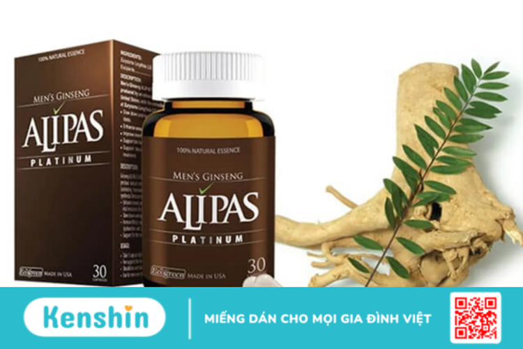 Sâm Alipas Platinum làm chậm quá trình mãn dục nam