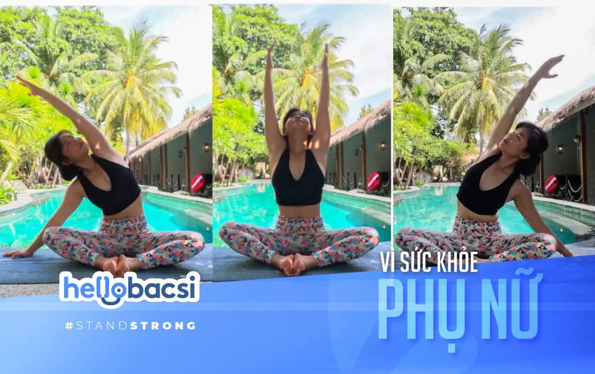 Series ảnh: Hướng dẫn 10 bài tập yoga qua ảnh cho bà bầu để mẹ con cùng khỏe