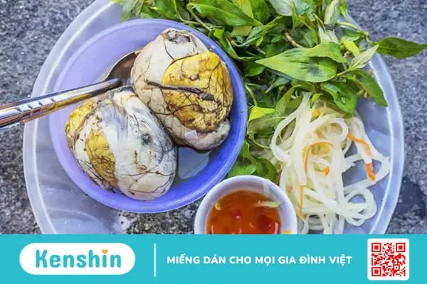 Tác dụng của trứng vịt lộn với nam giới và lưu ý cần biết