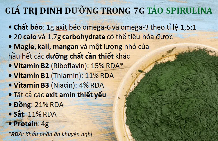 Tảo xoắn (tảo Spirulina) là gì? Lợi ích và cách sử dụng hiệu quả