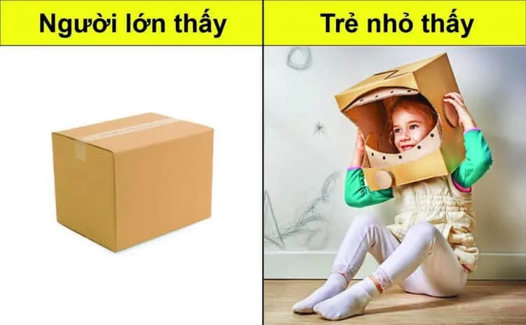 Thế giới trong mắt trẻ nhỏ khác biệt như thế nào so với người lớn?