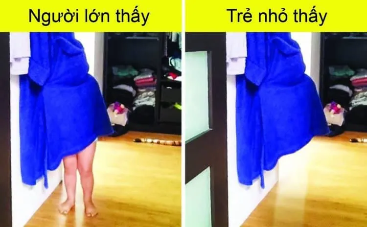 Thế giới trong mắt trẻ nhỏ khác biệt như thế nào so với người lớn?