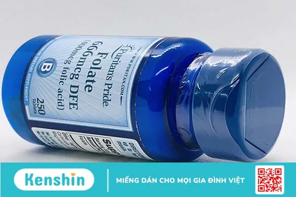 Thuốc axit folic nào tốt cho bà bầu? Top 6 viên uống axit folic cho bà bầu