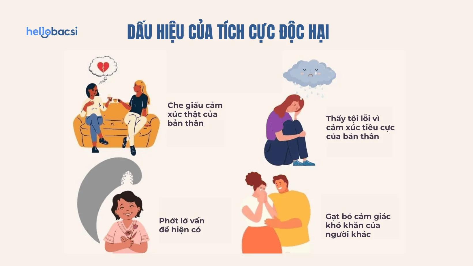 Tích cực độc hại là gì? Toxic positivity: Khi sự tích cực trở nên độc hại