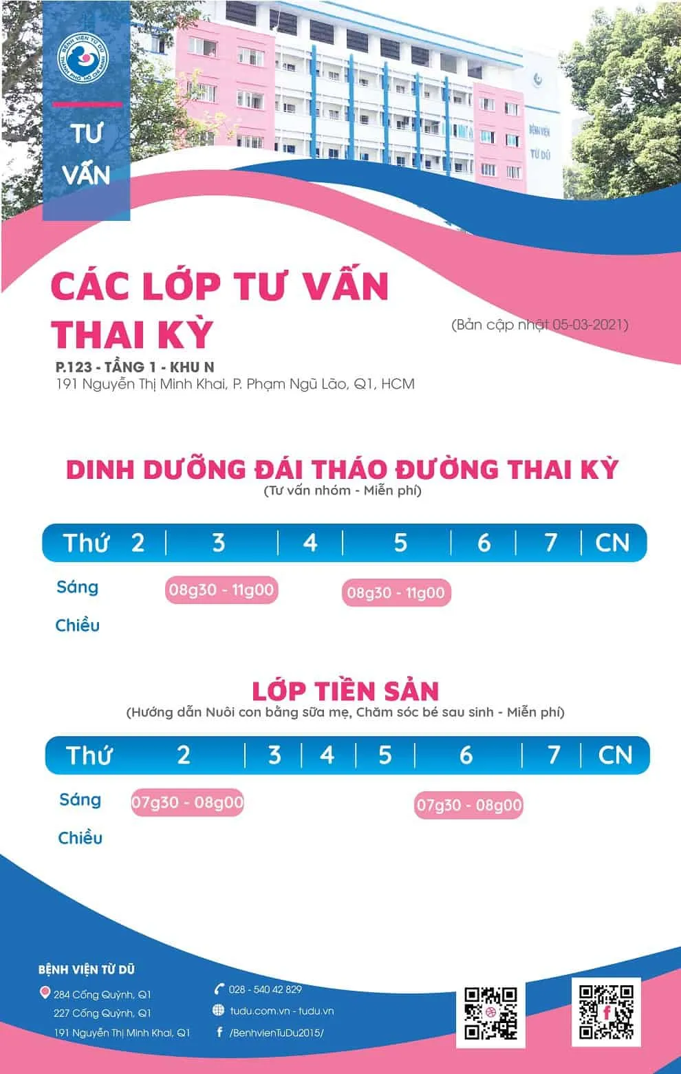 Top 5 lớp học tiền sản hữu ích tại TP. HCM bạn nên tham gia