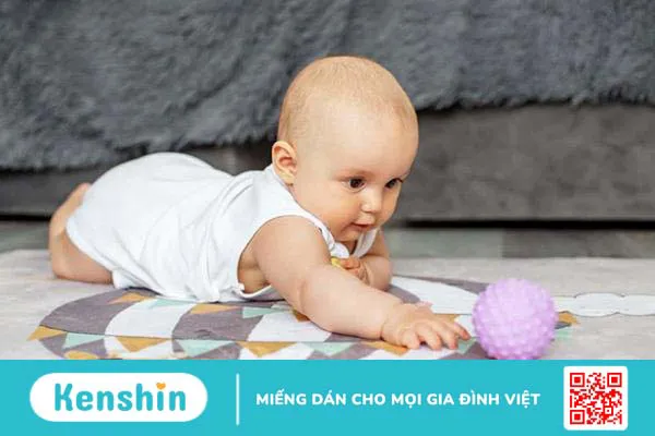 Trẻ mấy tháng biết trườn? Cách tập trườn cho bé đơn giản mà hiệu quả