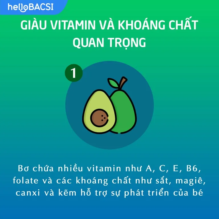 Vì sao bạn nên làm bơ cho bé ăn dặm?