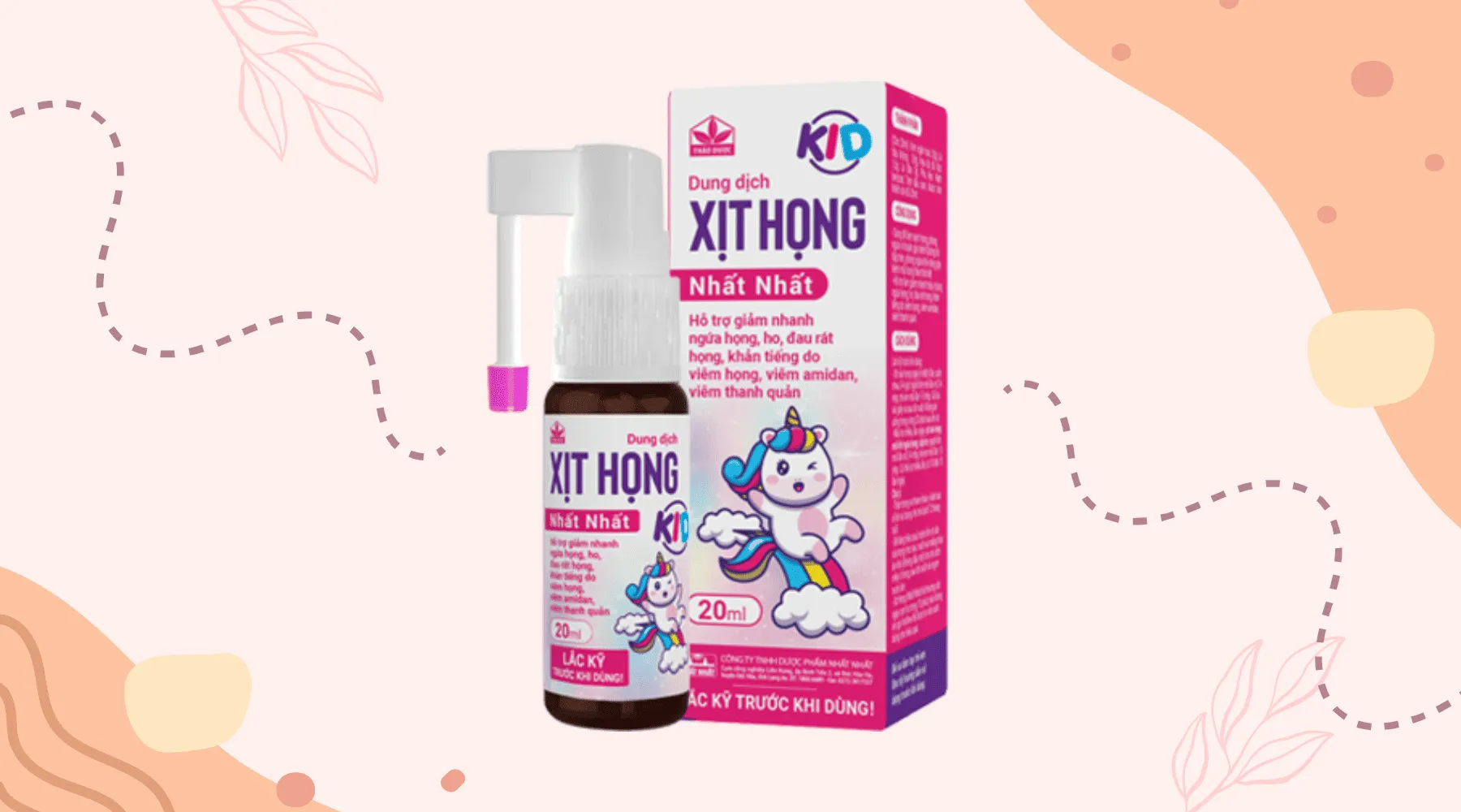 Xịt họng Nhất Nhất dùng cho trẻ mấy tuổi? Có nên cho bé dùng không?