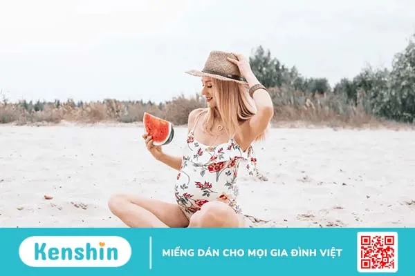 Bà bầu ăn dưa hấu: Giảm táo bón, ngừa khó tiêu