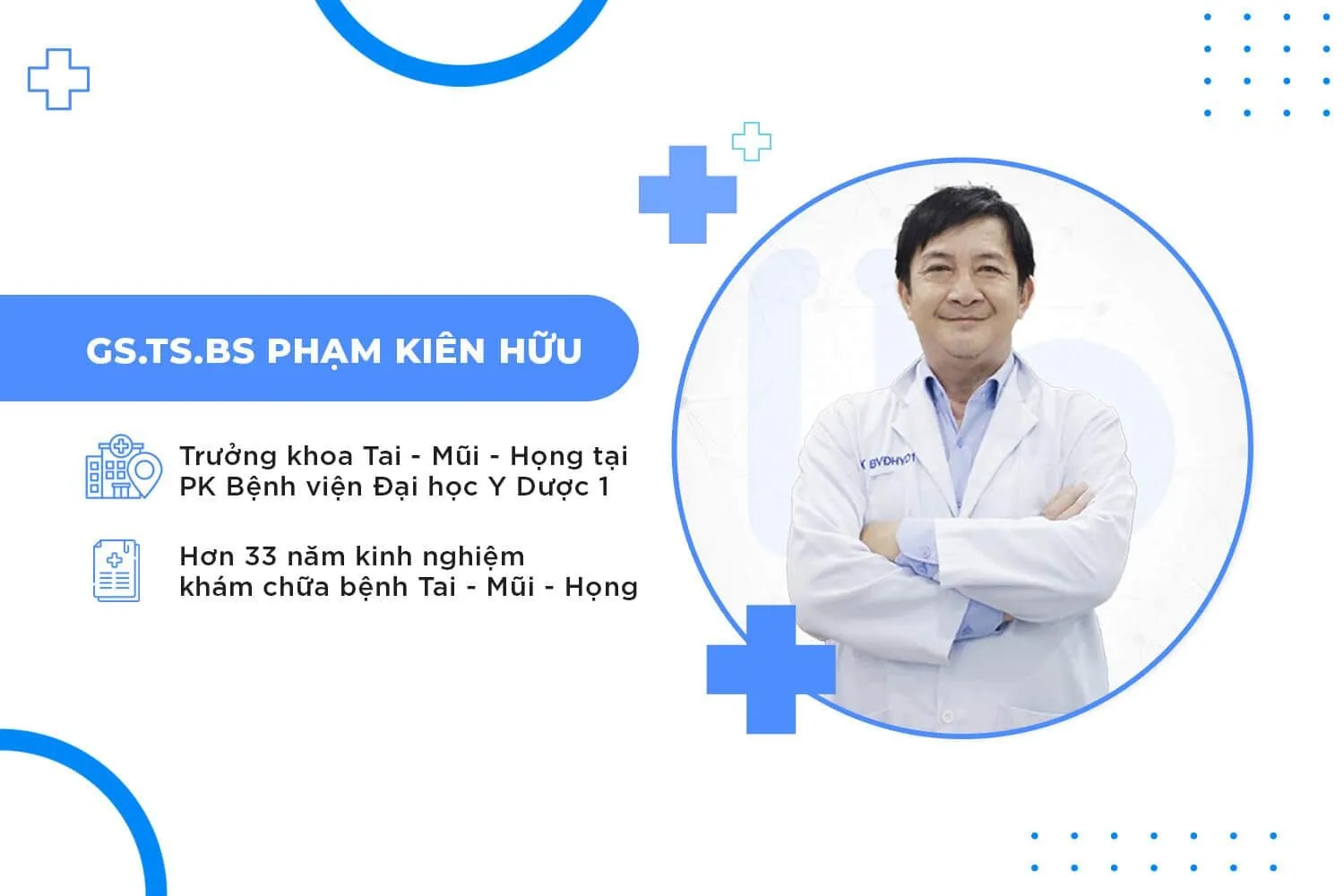 Top 5 bác sĩ Tai – Mũi – Họng giỏi tại TP.HCM